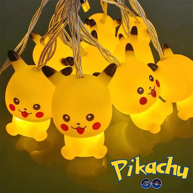 Pikachu LED Night Light – Cute Anime Pendant for Holiday Decor
