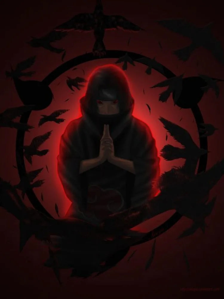 Uchiha Itachi New Diamond Painting Mosaic Naruto Cartoon Art Cross Stitch Embroidery Rhinestones Home Decor Children's Gift