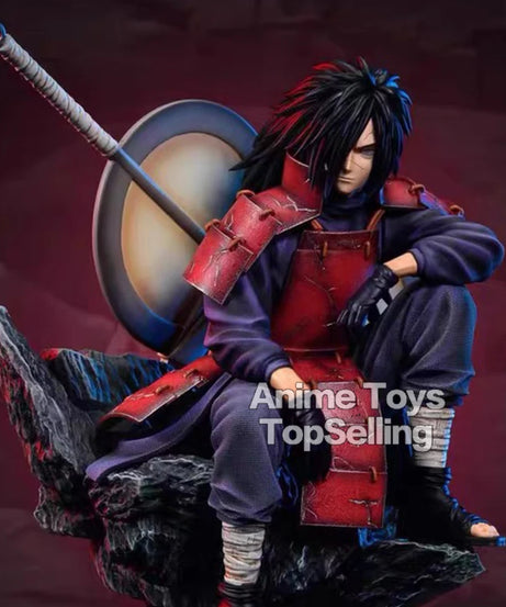 Naruto 30cm/11.81in Anime Figures Naruto Uchiha Madara Figure PVC Statue Collection Model Toy Gifts
