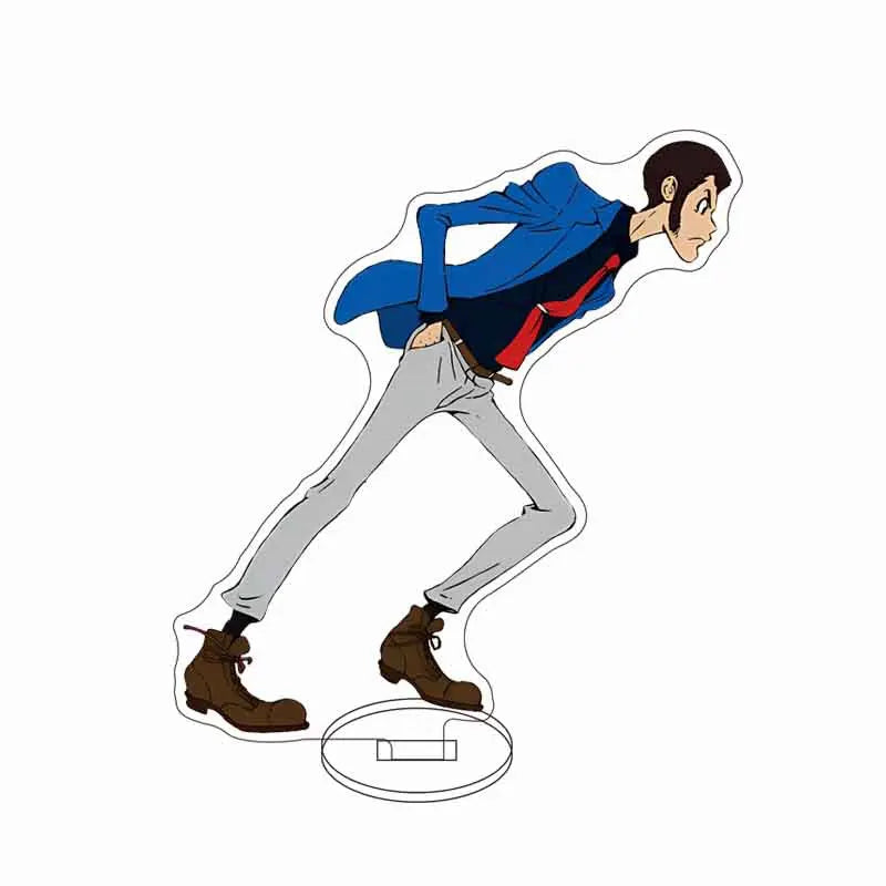 Lupin III Rupan Sansei Acrylic Stand Model Plate Decoration Originality Desk Figure Display Fan Gift Prime New Products Classic