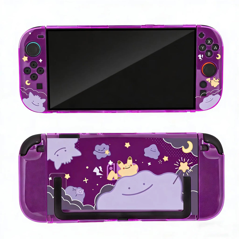 Pokémon Ditto & Pikachu Nintendo Switch 2 Split Protective Case – Anti-Scratch Console Cover 8