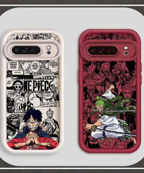 One Piece Eye Ladder Case – Shockproof Soft TPU Cover for Google Pixel 9–7A Pro/XL 5G