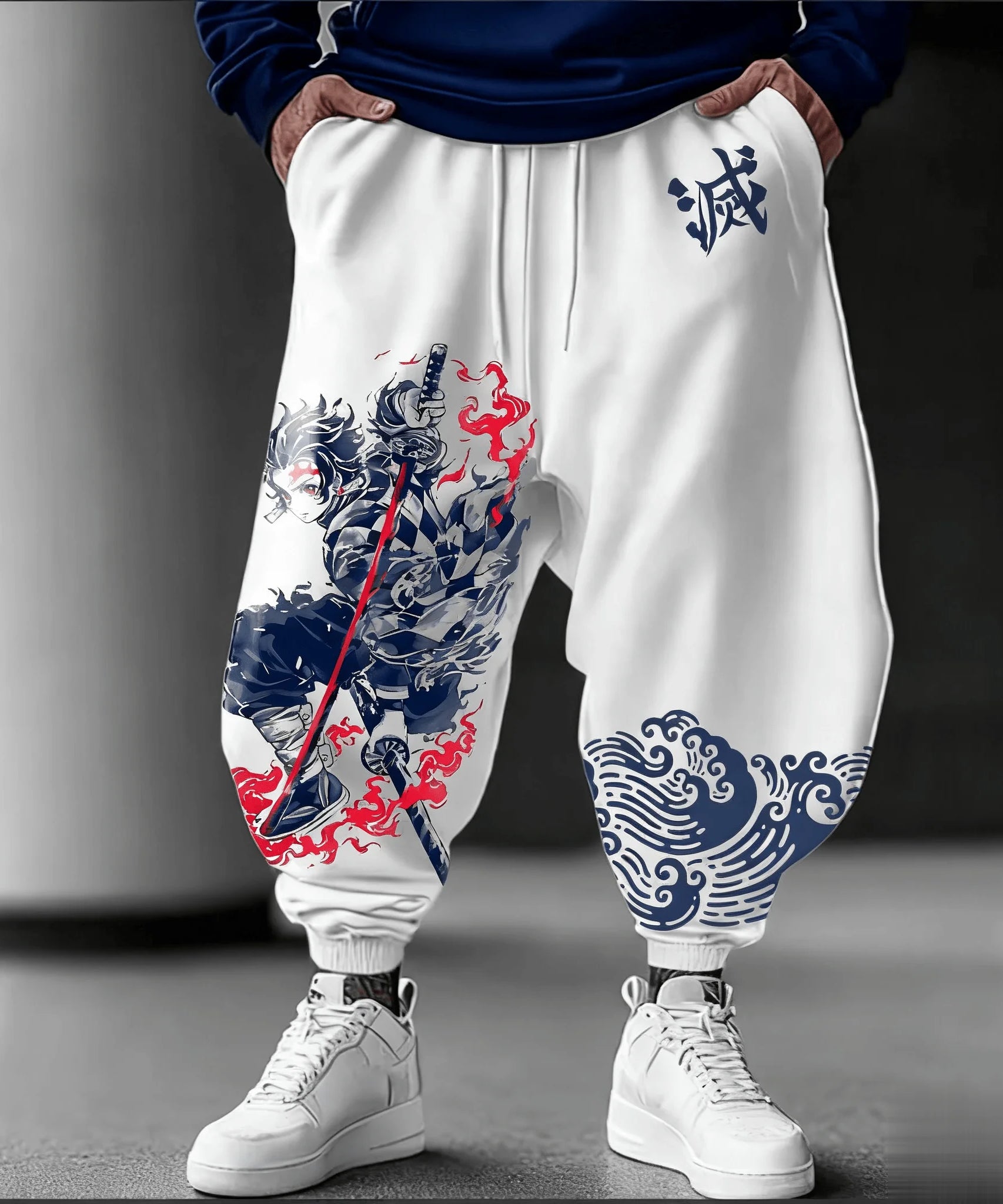 Kimetsu No Yaiba Tanjiro Anime Men Women Sweatpants Print Casual Pants Streetwear Trousers Sportswear Y2k Autumn Fashion