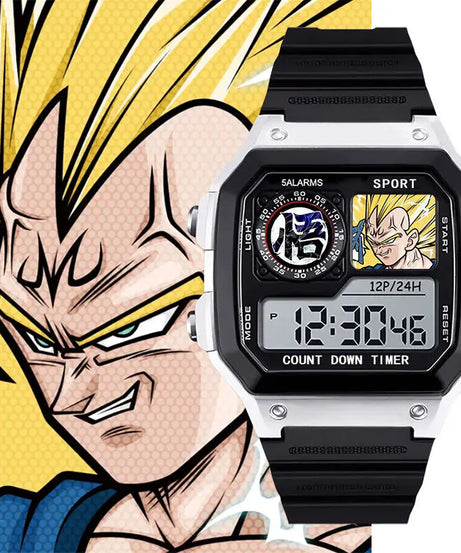 Goku Super Saiyan Kids Watch – Dragon Ball Waterproof Electronic Gift