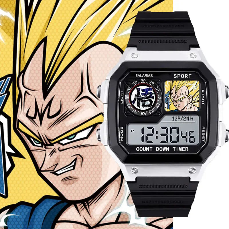 Goku Super Saiyan Kids Watch – Dragon Ball Waterproof Electronic Gift