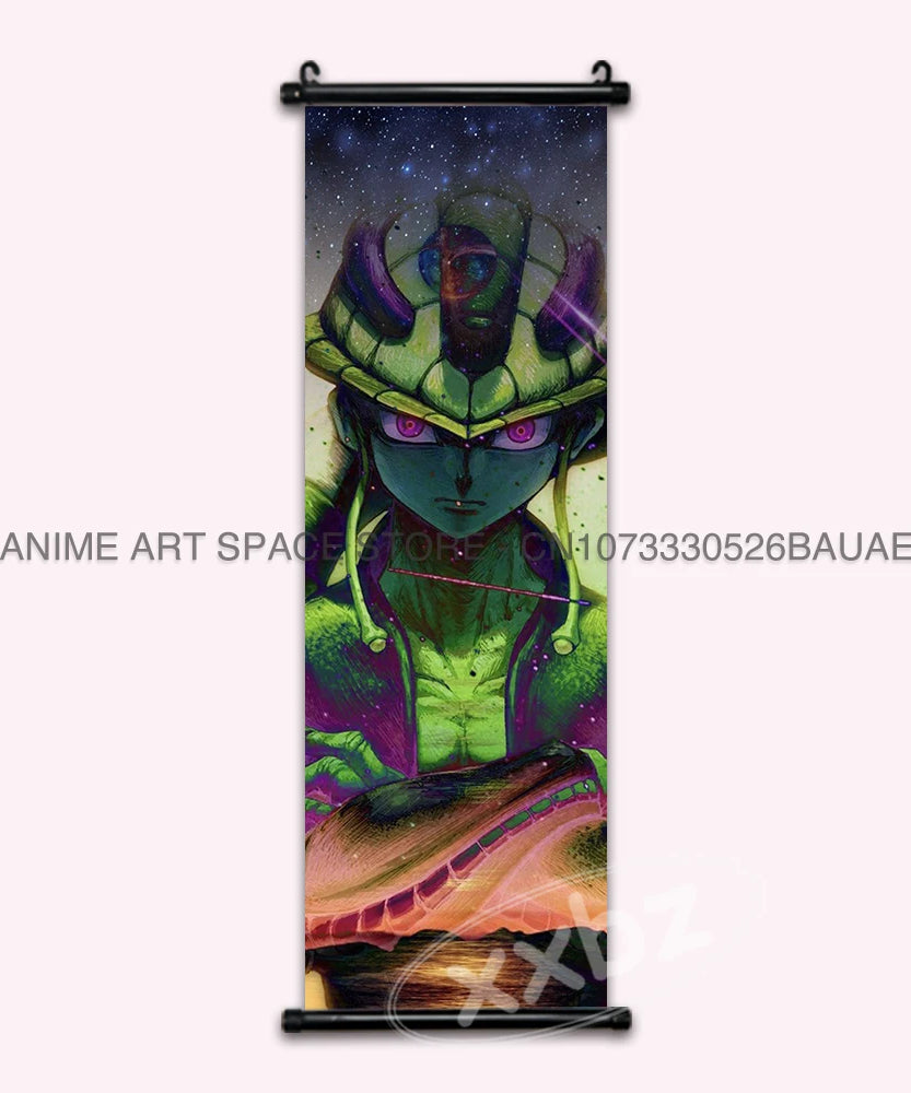 Hunter x Hunter Scroll Poster – Classic Anime Wall Art Canvas Decoration