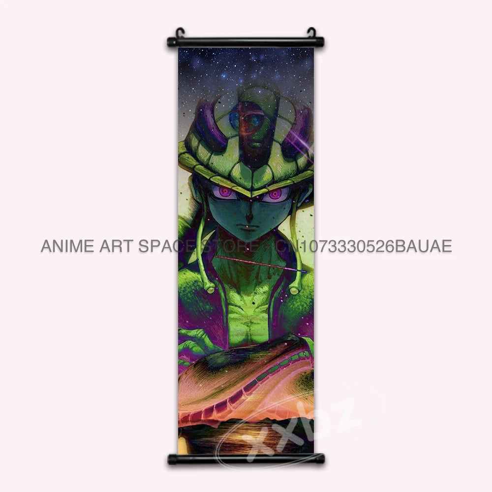 Hunter x Hunter Scroll Poster – Classic Anime Wall Art Canvas Decoration