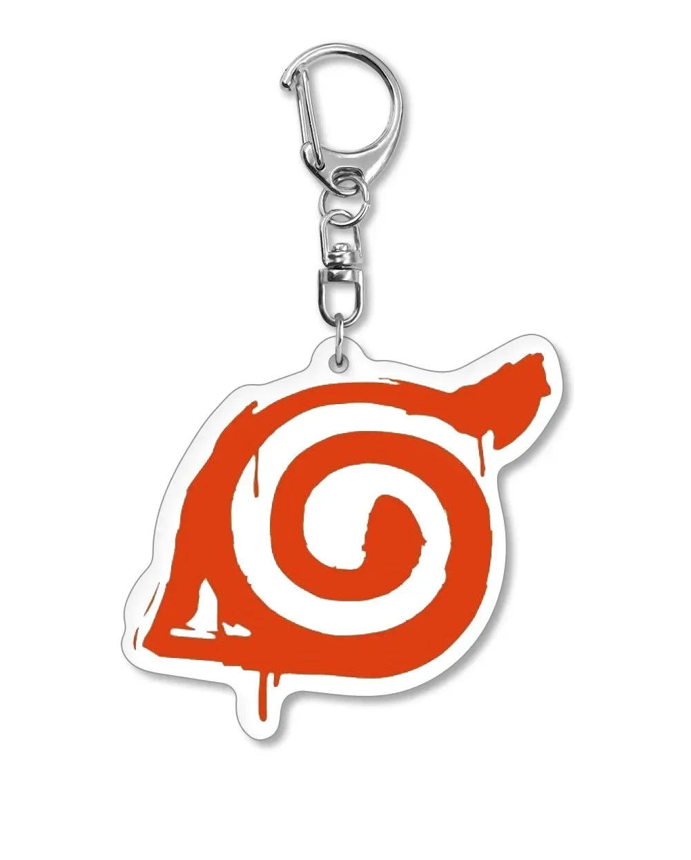 Naruto Keychain Key Accessories Acrylic Key Holder Kakashi Key Chain Ring Jewelry Bag Pendant for Girl Trinket Gift New