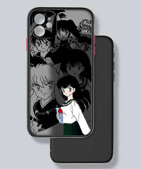 Inuyasha Anime Movie Comic Frosted Translucent For Apple iPhone 16 15 14 13 12 11 XS XR X Pro Max Plus Mini Cover Phone Case