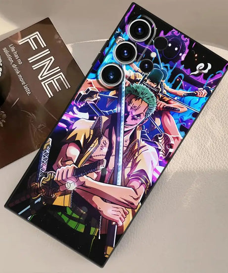 Ones Pieces Anime Funda Phone Cover Case for Samsung Galaxy S9 S25 Ultra S21 S20 S23 FE S22 S24 Plus