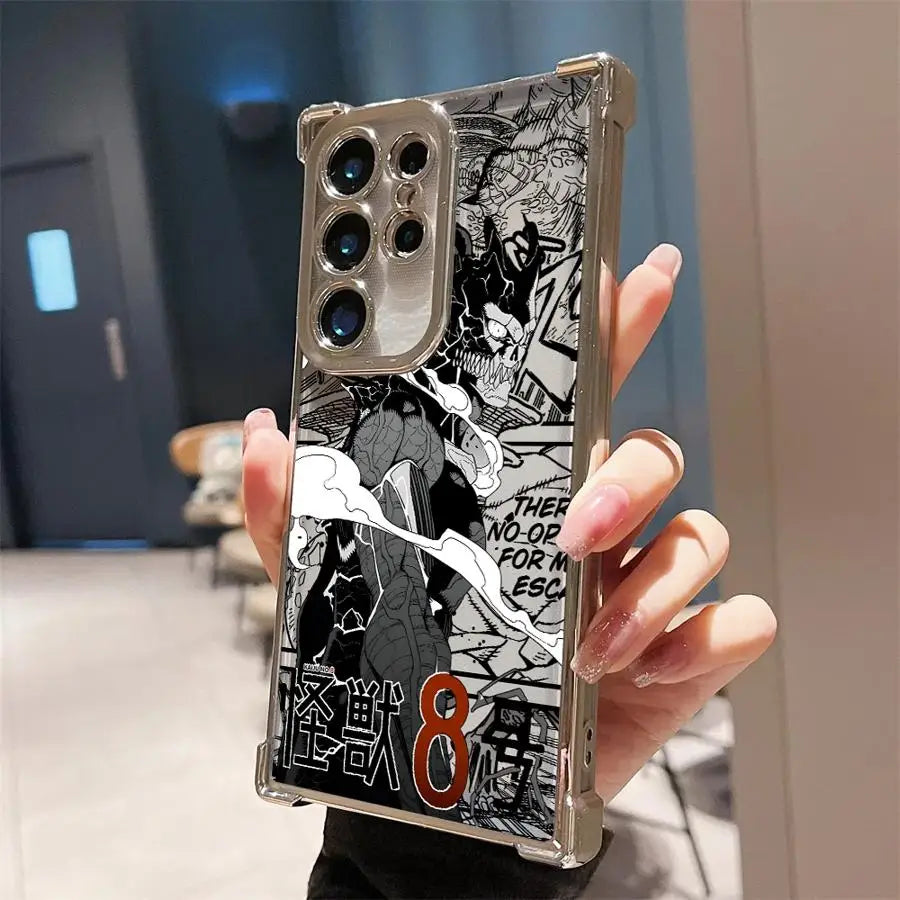 Kaiju No.8 Monster Form Phone Case for Galaxy S20 S21 S23 S24 FE S22 S23 S24 S25 Plus S22 S23 S24 S25 Ultra