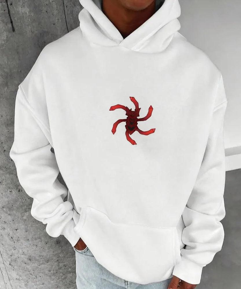 Pokémon Anime Giratina Genuine Printed Men's Pullover Autumn and Winter New Loose Casual Gym Sports American Hip Hop Sweater Top