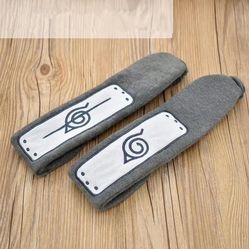 Hatake Kakashi Konoha Ninja Symbol Cosplay Cotton Headband & Wristband Set 2