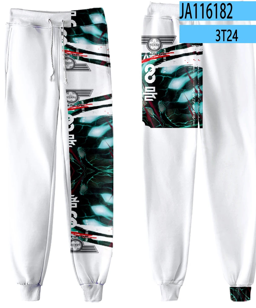 Kaiju No. 8 3D Jogger Pants – Anime Fitness & Casual Sweatpants