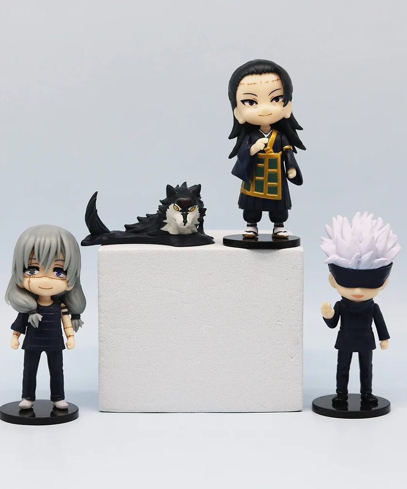 7pcs Jujutsu Kaisen Okkotsu Yuta Geto Suguru Gojo Satoru Megumi Nobara Itadori Yuji Anime Action Figure Toys Doll