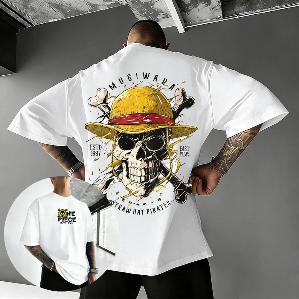 One Piece Skull T-Shirt — Unisex Graphic Cotton Tee