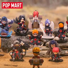 POP MART GONG Naruto Shippuden Akatsuki Arc Series Mystery Box – Genuine Blind Box Collectible Figurines