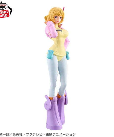 BANPRESTO ONE PIECE DXF～THE GRANDLINE SERIES～EGGHEAD STUSSY PVC Anime Action Figurine Collector Toy