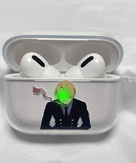 Anime Transparent TPU Case for Airpods  Pro 2 1 3 Soft Silicone Cover Air Pods4 1/2/3Earphone Cover