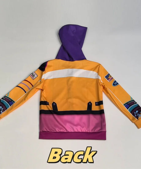 Kids Rumi Jacket Demon Hunter of KPop Cosplay Costume Children Child Girls Hoodies Disguise Roleplay Fantasia Clothing Halloween