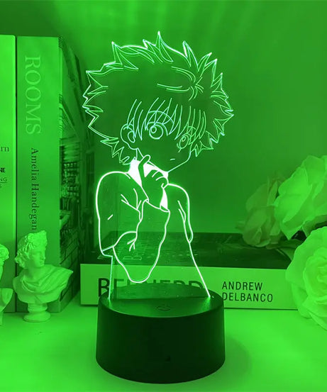 HUNTER Night Light Anime Peripherals Personality Creativity Killua Sissoe Table Lamp Desktop Decoration Bedroom holiday gift
