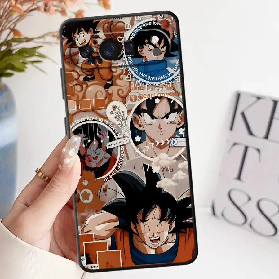 DragonS BallS Vegeta Art Case for Google Pixel 7a 8 Pro 6a 7 Pro 9 Pro XL 9a 6 Pro 8a Soft Cover