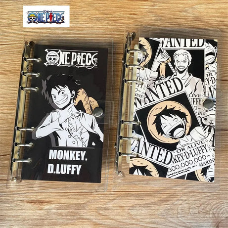 New Anime One Piece Series A6 Notebook Luffy Roronoa Writing Book Diary Book Hand Ledger Office Supplies Student Gifts