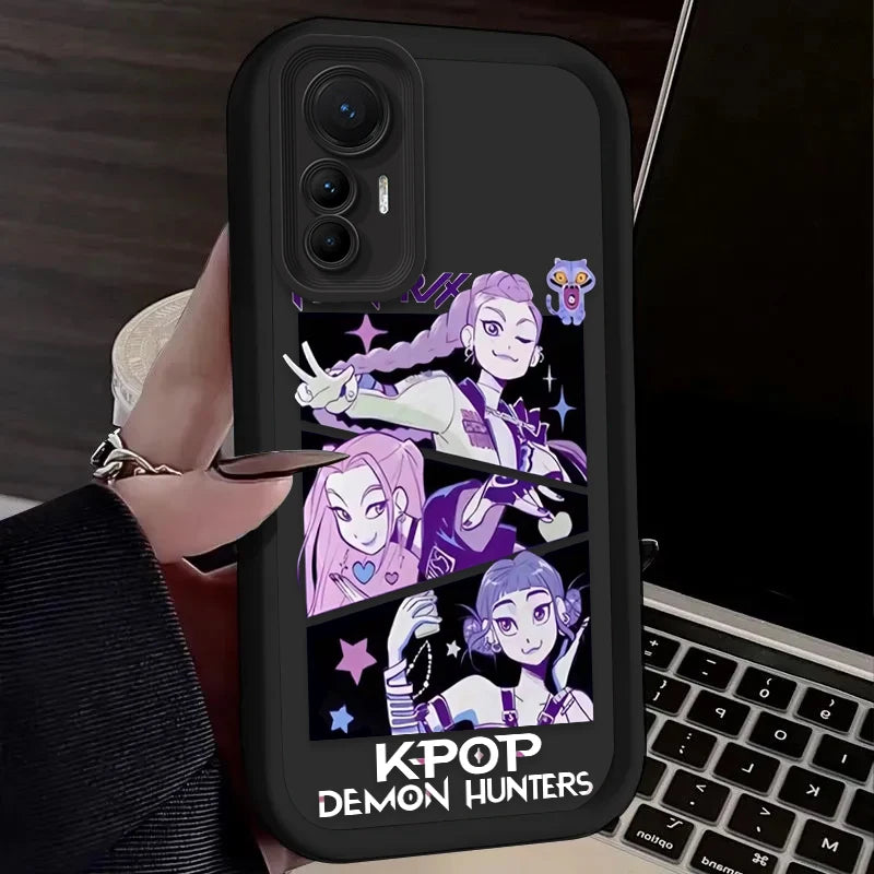 D-demon H-Hunters K-Kpop Case For Xiaomi Poco X7 X6 X5 X3 NFC F7 F6 F5 F3 M7 M6 Pro 4G 5G Mi 12 11 Lite NE 5G 12T 11T 14T Pro