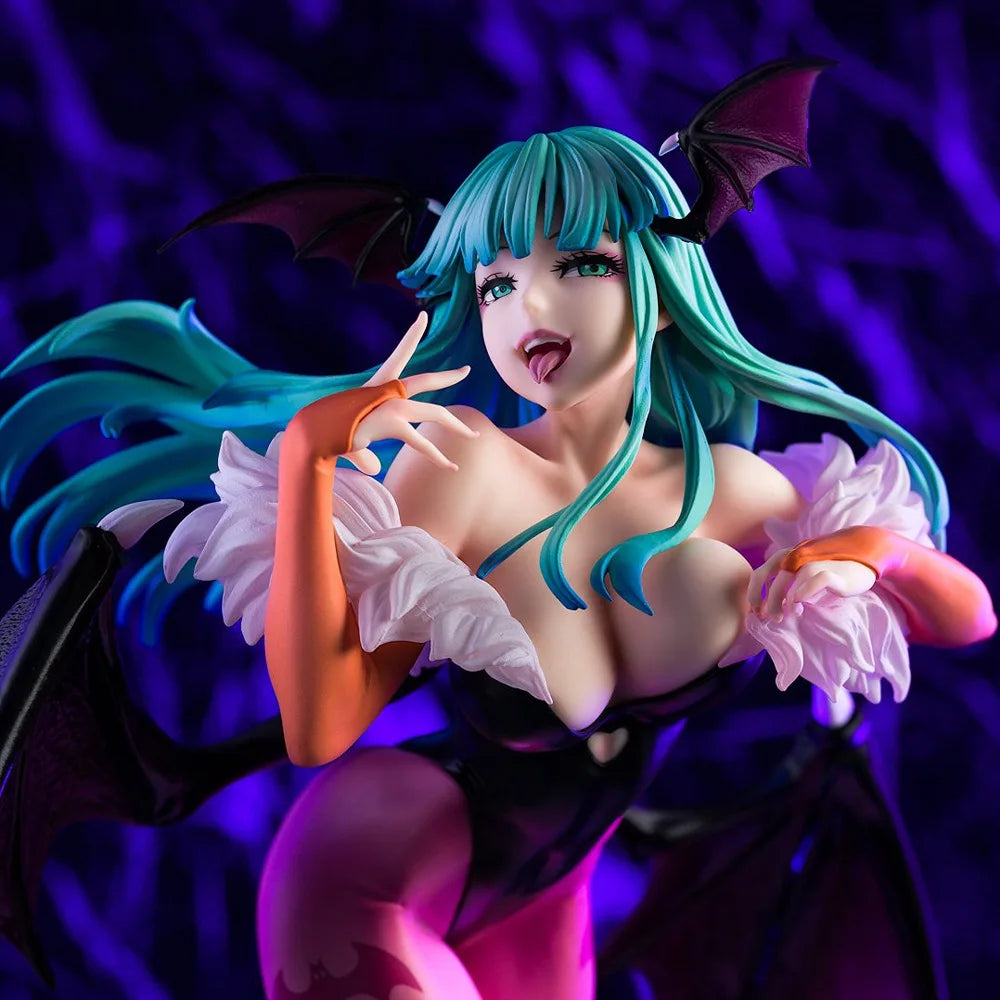 23cm Morrigan Aensland Vampire Action Figure Collection Toys Christmas Gift Doll With Box