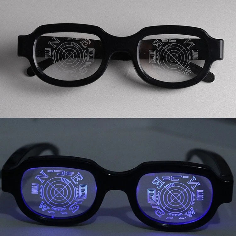 Conan Cosplay Glasses Anime LED Glasses Glowing Glasses Bowtie Men Women Halloween Carnival Party Role Play Props Accessories