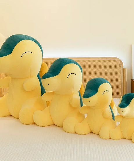 35/75cm Cyndaquil Pokemon Plush Toys Large Anime Doll Pillow Cartoon Feurigel Pokémon Plushie Stuffed Gift for Kids Christmas