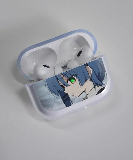 Lonely Rock Girl Earphone Case For Apple AirPods 4 3 2 1 Clear Protective Funny Animal Transparent Cover