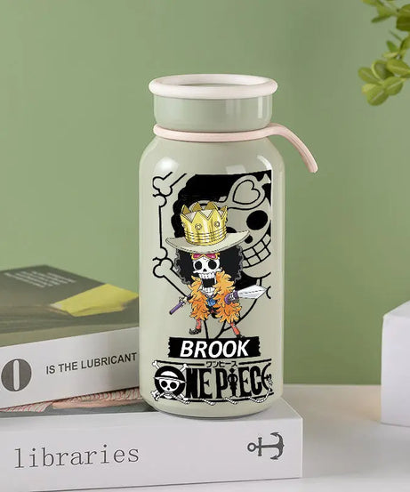 Anime One Piece Monkey D. Luffy Roronoa Zoro Nami Usopp Chopper Nico Robin Franky Insulated Cup Drinking Cup Anime Cup