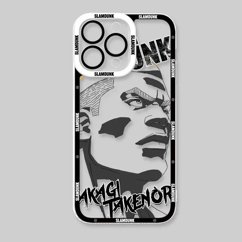 Anime Cool Slam Dunk Case For Xiaomi 13T 12T 11T 10T 14 13 12 11 Lite 5G NE POCO F6 X6 Pro X3 NFC X5 X4 GT F3 F4 F5 M6 M5S C65