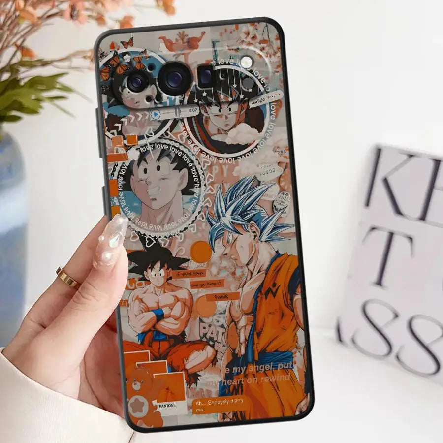 DragonS BallS Vegeta Art Case for Google Pixel 7a 8 Pro 6a 7 Pro 9 Pro XL 9a 6 Pro 8a Soft Cover