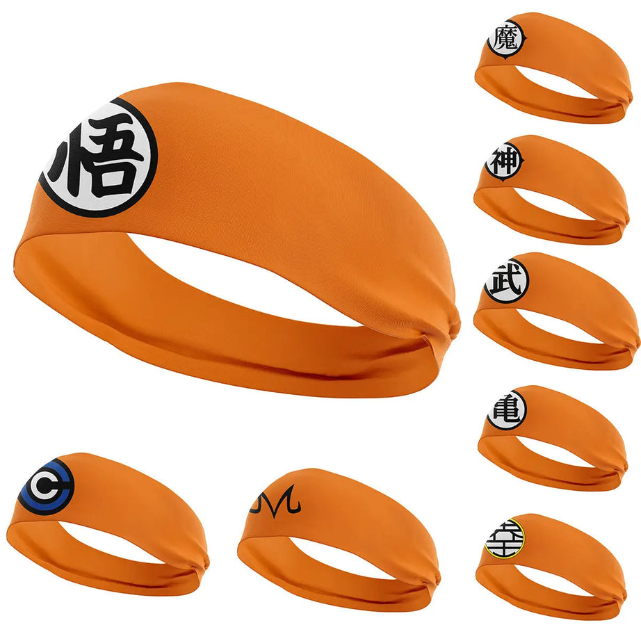 Dragon Ball 3D Print Son Goku Elastic Sweatband