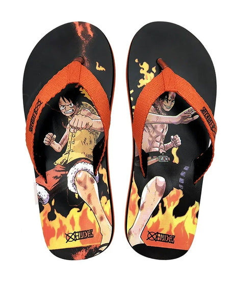 One Piece Roronoa Zoro Slippers Anime Sandals Women Men Home Bathroom Non Slip Flip Flops Outdoor Summer Beach Slides