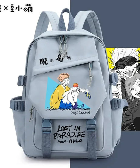Jujutsu Battle School Bag, Knotweed Yuhito, Fushiguro, Anime, Japanese Personality, Student, Backpack, Holiday Gift