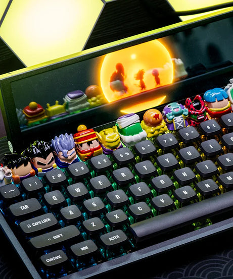 Dragon Ball Son Goku Son Gohan Trunks Master Roshi Character Keycap Creative Single Keycap Mechanical Keyboard Woting Keycaps