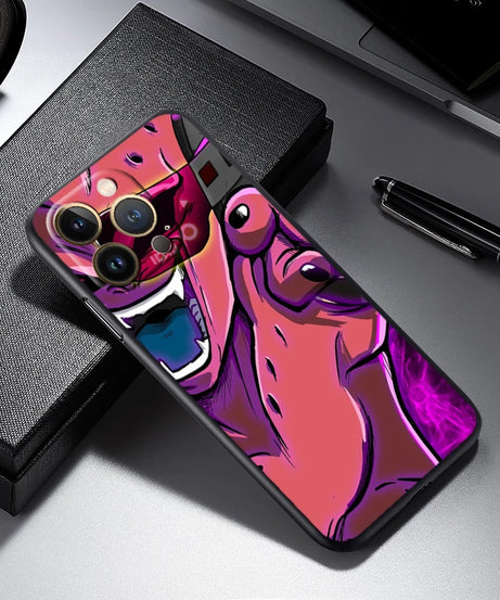 Dragon Ball Z Logo Black TPU Case – iPhone 7 to 15 Pro Max