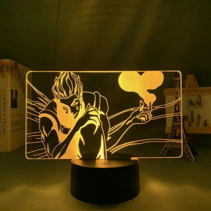 HUNTER Night Light Anime Peripherals Personality Creativity Killua Sissoe Table Lamp Desktop Decoration Bedroom holiday gift
