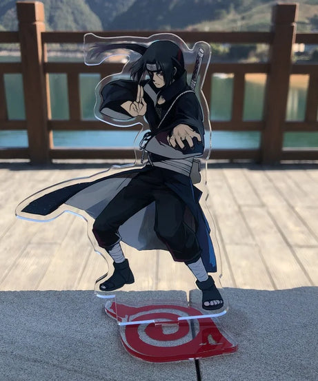 Anime Acrylic Stand Character Model Board Table Decoration Key Chain Kakashi Itachi Sasuke Lady Gift Jewelry Accessories