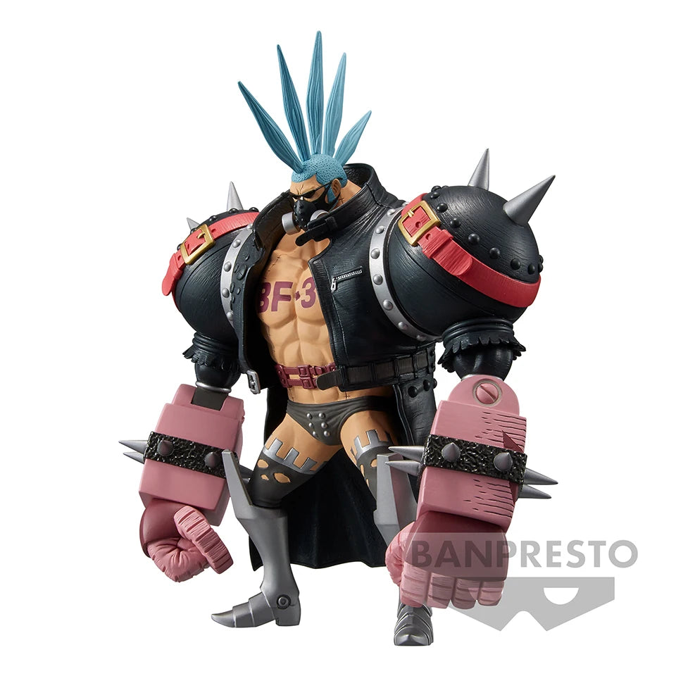 Banpresto One Piece DXF Red Theatrical Version vol.12  15cm Franky PVC Action Figure Toys Model For Boy