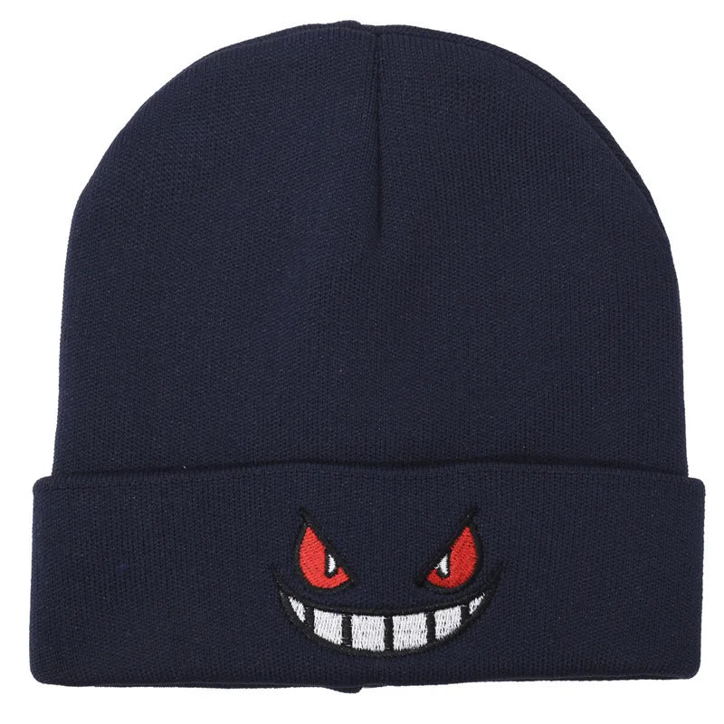 Pokémon Gengar Knitted Beanie Hat – Cozy Plush Winter Warm Cap for Cosplay & Daily Wear 5