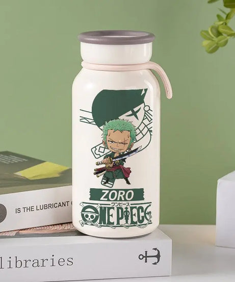 Anime One Piece Monkey D. Luffy Roronoa Zoro Nami Usopp Chopper Nico Robin Franky Insulated Cup Drinking Cup Anime Cup