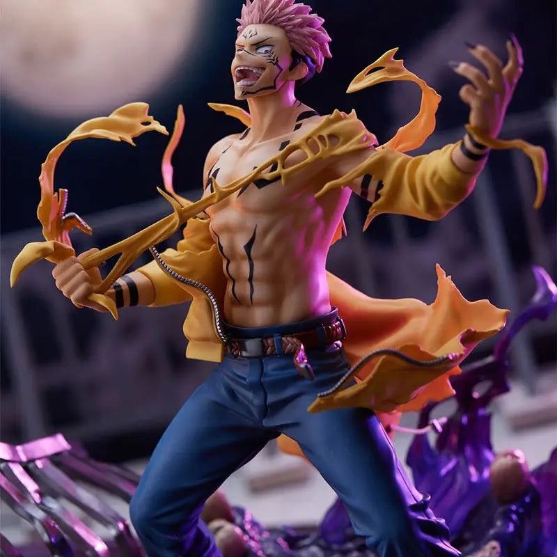 Anime Jujutsu Kaisen Ryomen Sukuna 1/7 Scale PVC Figure – Shibuya Scramble eStream Figure 6