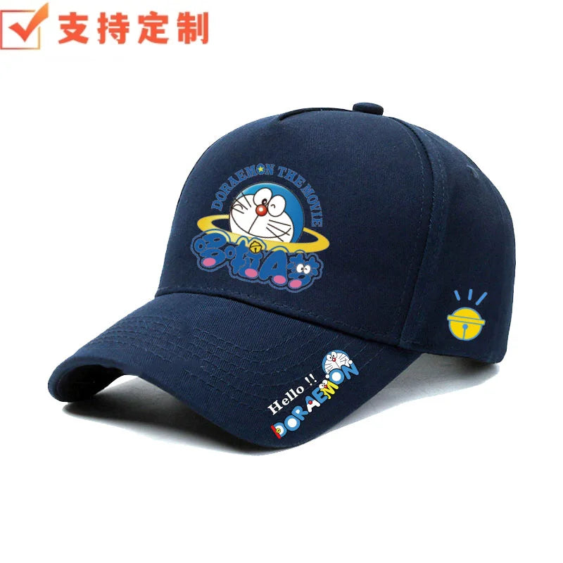 Doraemon & Tinker Bell Outdoor Cap – Breathable Anime Baseball Hat