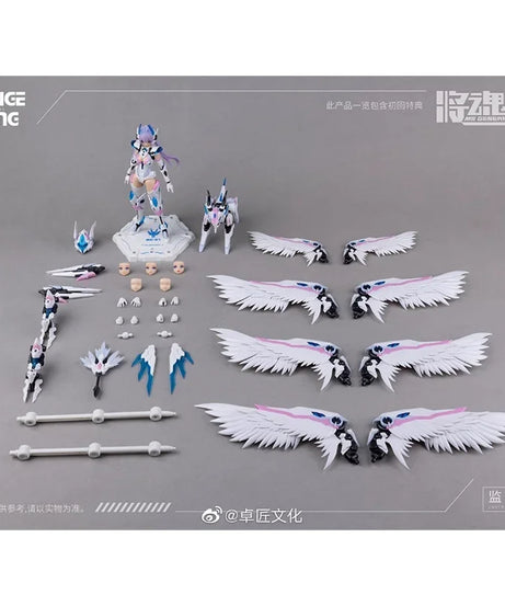 MS GENERAL Original Three Kingdoms Series MG-07 ZHU GE LIANG Mobile Suit Girl Anime Action Figure Assembly Model Toys Gifts