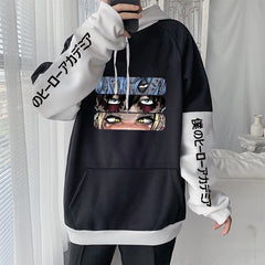My Hero Academia League of Villains Eye Graphic Hoodie Harajuku Streetwear