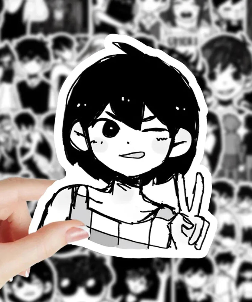 10/30/50pcs Funny Cute Cartoon Game Omori Graffiti Stickers DIY Laptop Luggage Notebook Waterproof Cool Anime Decals Kids Toys
